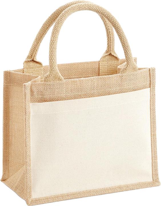 Produktbild Westford Mill Jute Tasche Geschenk Tasche (Geschenkfolie, 1 x)