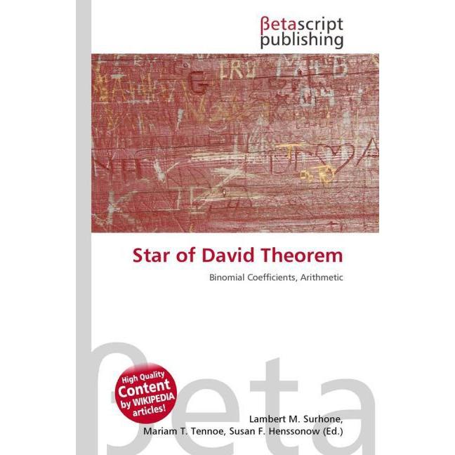 Star of David Theorem, Fachbücher von Lambert M. Surhone, Miriam T. Timpledon, Susan F. Marseken
