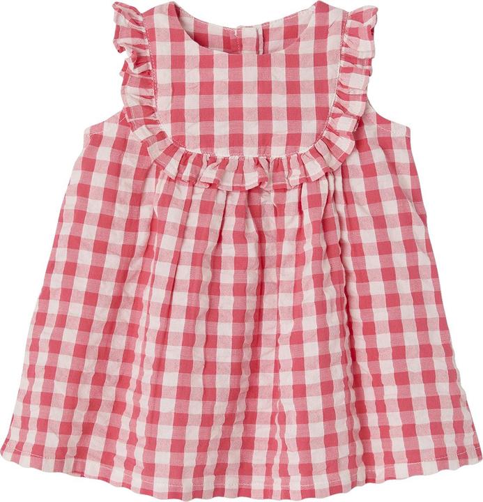 Produktbild Vertbaudet Baby-Set mit Vichykaro: Kleid & Slip (56)