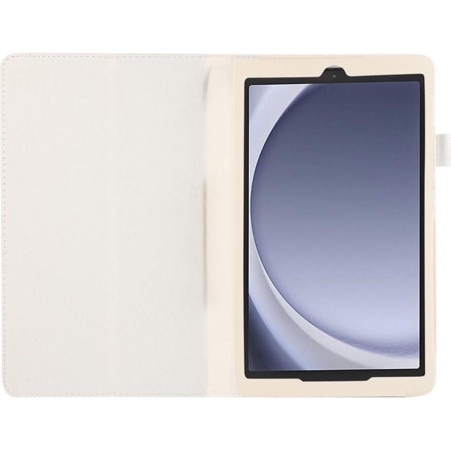 Cover-Discount Galaxy Tab A9 - Bi-fold Stand Etui weiss (Galaxy Tab A9), Tablet Hülle, Weiss