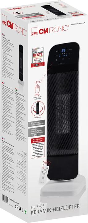 Actual product image Clatronic Ceramic fan heater HL 3763 (2000 W)
