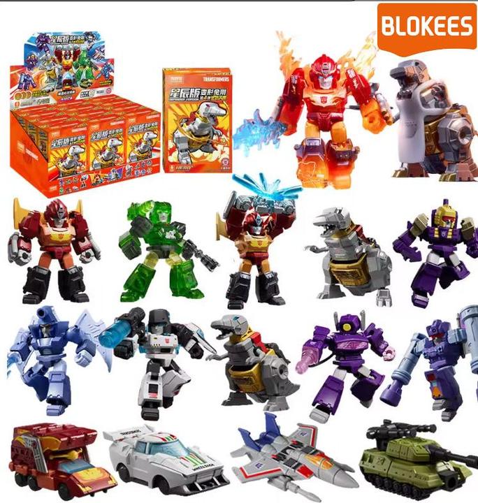 Actual product image Blokees Transformers Defender Version 04 Tyrants Fury asst: 12pcs