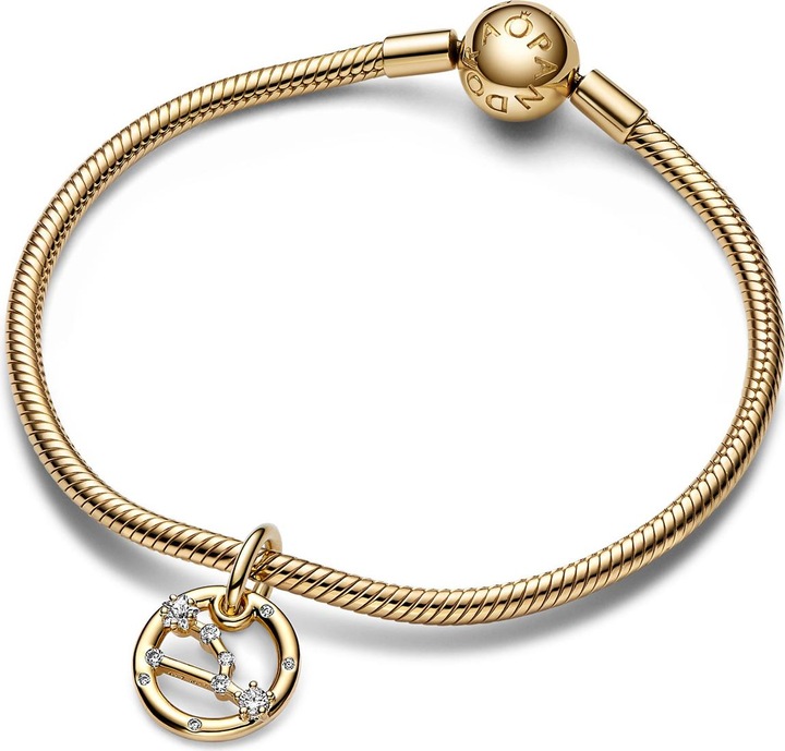 Image du produit Pandora Taurus Zodiac Charm (Plaqué or)