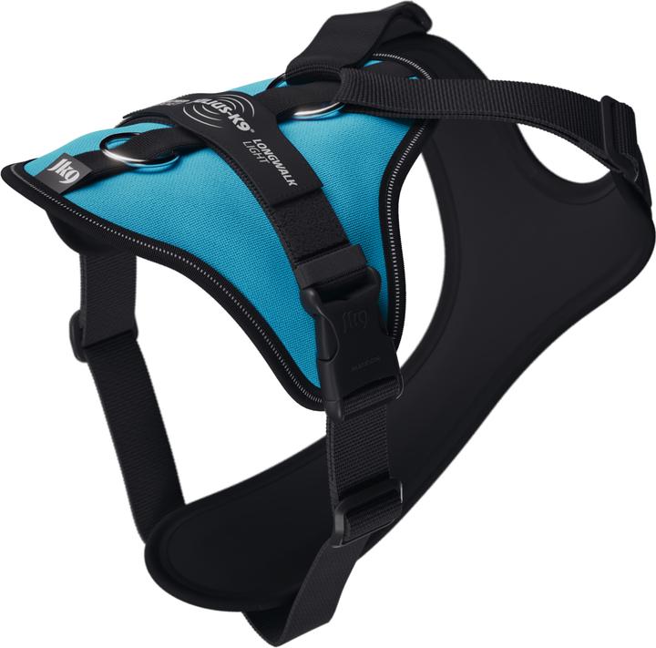 Actual product image Julius-K9 K9 Longwalk light sele w/trackerpocket,Aquamarine,XL (XL, Dog, General)