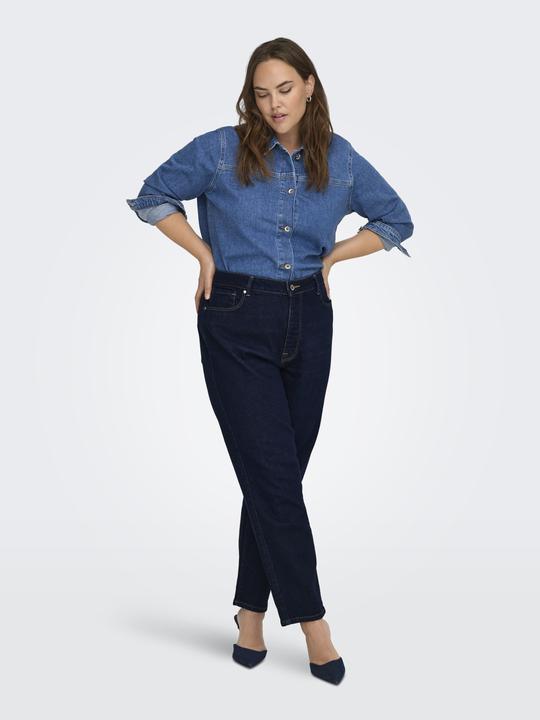 Immagine prodotto Only CAREMILY Hohe Taille Gerade geschnitten Jeans Straight-Fit jeans (W46/L34)
