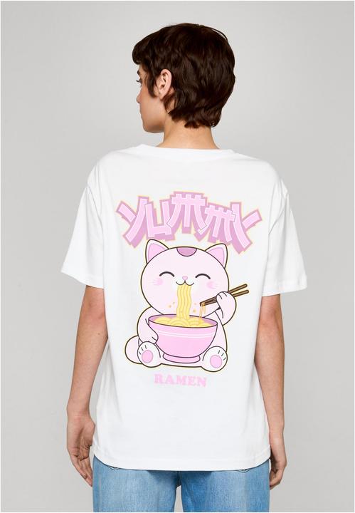 Produktbild Miss Tee Ramen Kitty Tee white M (M)