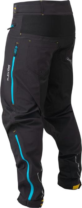 Actual product image dirtlej Trailscout Waterproof long trousers, black/lime, XXL (XXL)