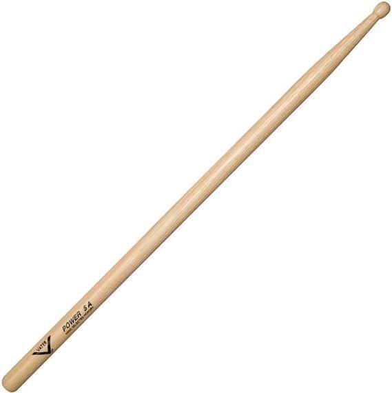 Actual product image Vater Power 5A Wood Tip Drumsticks 4 Pair (Drum set)