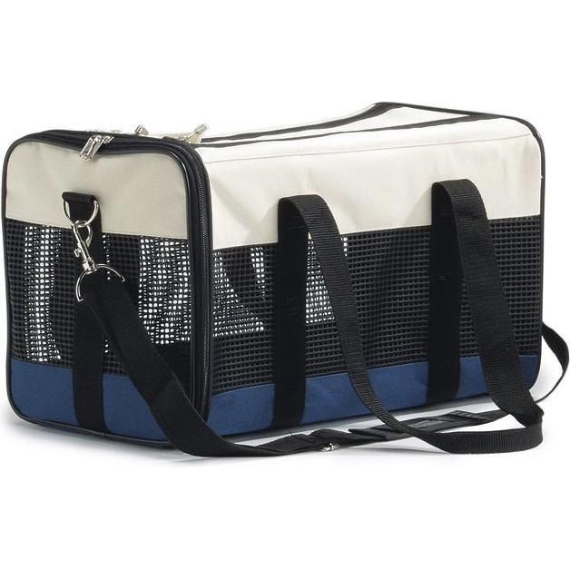 Meilleurs prix pour Beeztees Bz Sac De Transport En Nylon Crème/Bleu (Chat), Transport d'animaux
