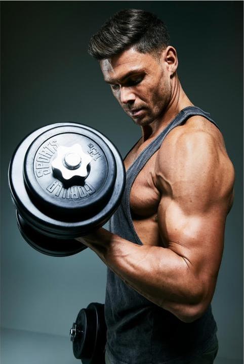 Actual product image Gorilla Sports Dumbbell set (4 x 1.25 kg, 8 x 2.5 kg)