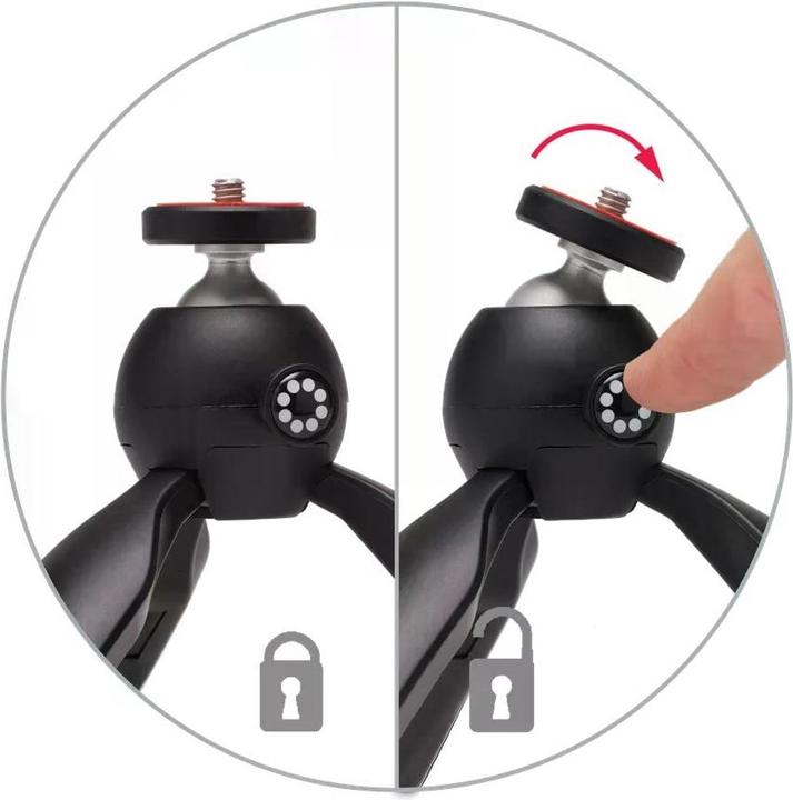 Produktbild Joby HandyPod 2 Black (Kunststoff, Metall)