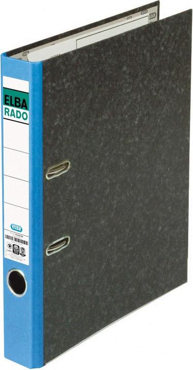 Actual product image Elba Folder rado 100555308 DIN A4 50mm cardboard blue (A4, 50 mm, 1 pcs.)