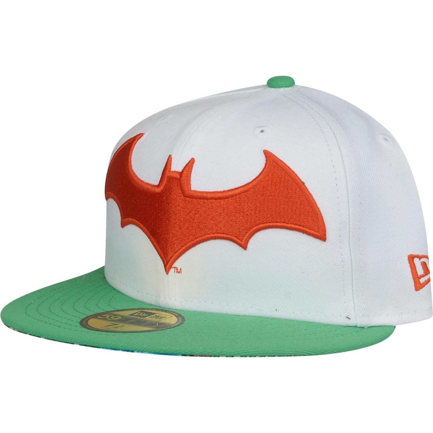 New Era, Herren, Cap, 59Fifty Fitted Cap - ISLAND FLORAL Batman - 7 3/4, Weiss, (7 3/4)