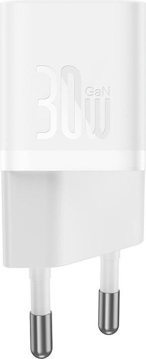 Produktbild Baseus Mini wall charger GaN5 30W (white) (30 W, 1 Port)