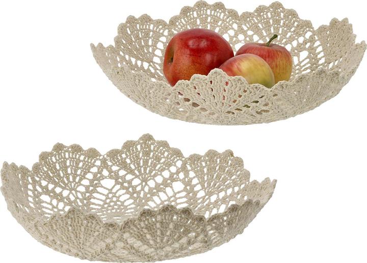 Actual product image Natura Punto Deco Bowl Cotton Macramé