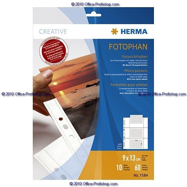 Produktbild HERMA Foto Hüllen (9 x 13 cm, 10x)