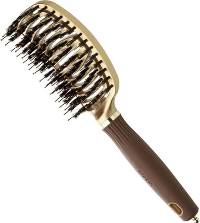 Produktbild Olivia Garden Expert Care Flex Wildschwein-/Nylonborsten Gold&Braun