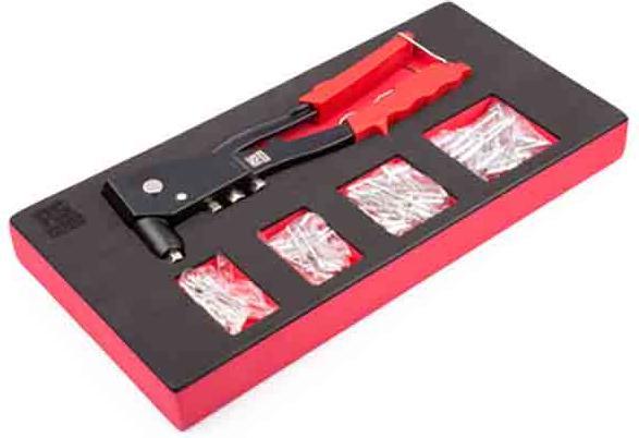 Actual product image RS PRO 5 Piece Hand Riverter Set