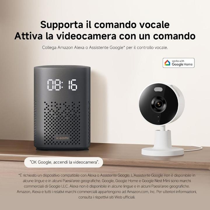 Immagine prodotto Xiaomi Smart-Kamera C100 2K EU BHR07OGL (2304 x 1296 Pixels)