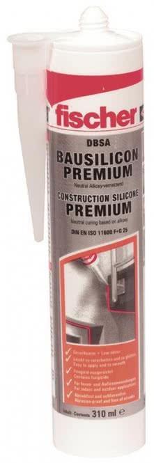 Actual product image Fischer Building silicone (0.37 kg, Transparent)