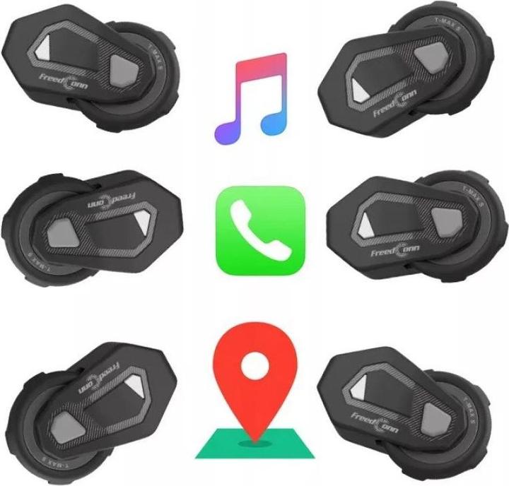 Productafbeelding FreedConn T-MAX S V4 PRO SINGLE motorintercom Zwart