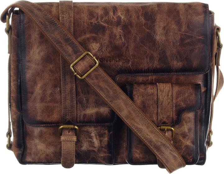 Immagine prodotto Greenland Nature Mascu & Line borsa a tracolla in pelle 30 cm