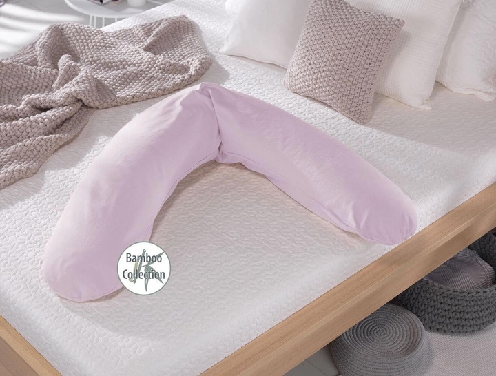 Actual product image Theraline Nursing pillow "The Original" with micro pearl filling incl. cover 190 cm (190 cm)