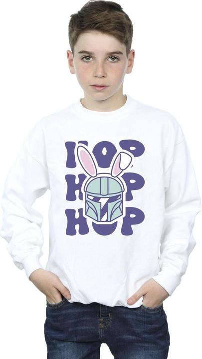 Produktbild Star Wars The Mandalorian Hop Into Easter Sweatshirt Jungen (116)