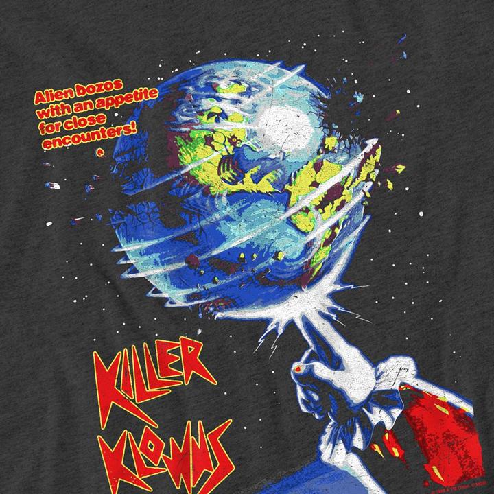 Produktbild Killer Klowns From Outer Space Invaders TShirt meliert (L)