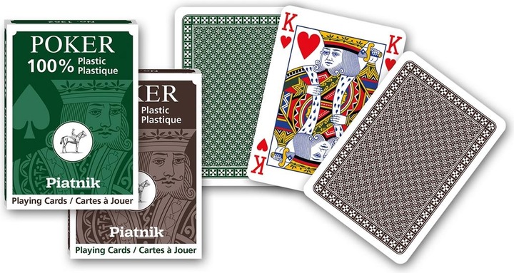 Immagine prodotto Piatnik PIA1362 - Carte da gioco: Poker - gioco singolo, economia (Inglese)