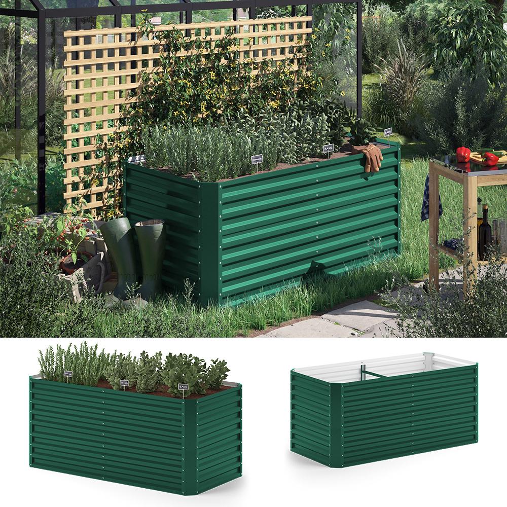 Thumbnail - OK-Living, Hochbeet, Hochbeet, Grün, 180 x 90 cm