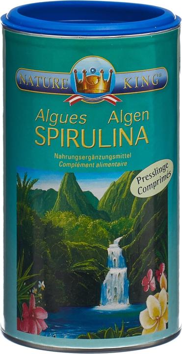 Image du produit Bio King Comprimés de spiruline d'Hawaï (1 pièce(s), Cachets, 294 g)
