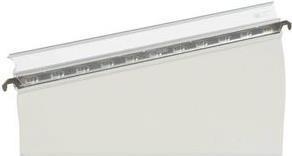 Produktbild Elba Organisationsstreifen vertikal 1, blanko, weißer Karton, 160 g/m², zum Einstecken in Organisationsbl