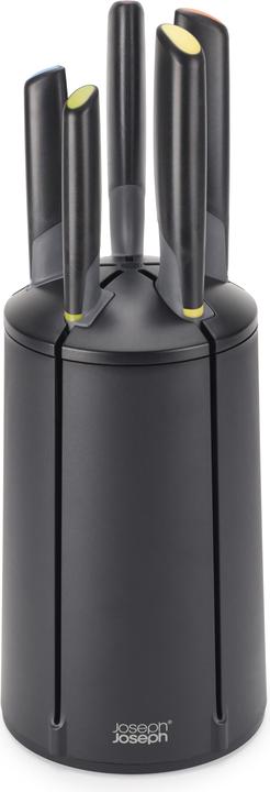 Joseph Joseph Knife block 5-pcs. ELEVATE KARUSSELL Black