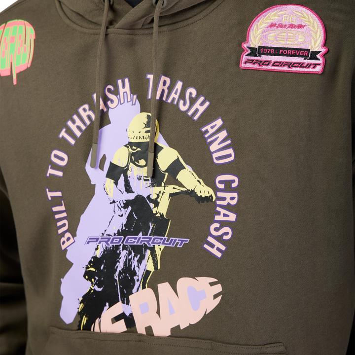 Actual product image Fox Pro Circuit Oversized Fleece (XL)