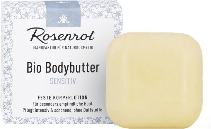 Produktbild Rosenrot Feste Bodybutter SENSITIV (Körpercreme)