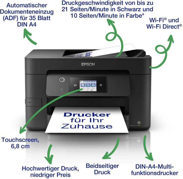 Actual product image Epson WorkForce Pro WF-3820DWF (Ink, Colour)
