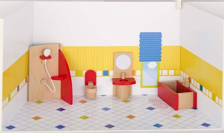 Produktbild Goki 51717 Puppenstuben-Zubehör Puppenhaus Badezimmer