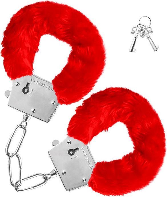 Produktbild Widmann Handschellen mit rotem Fell