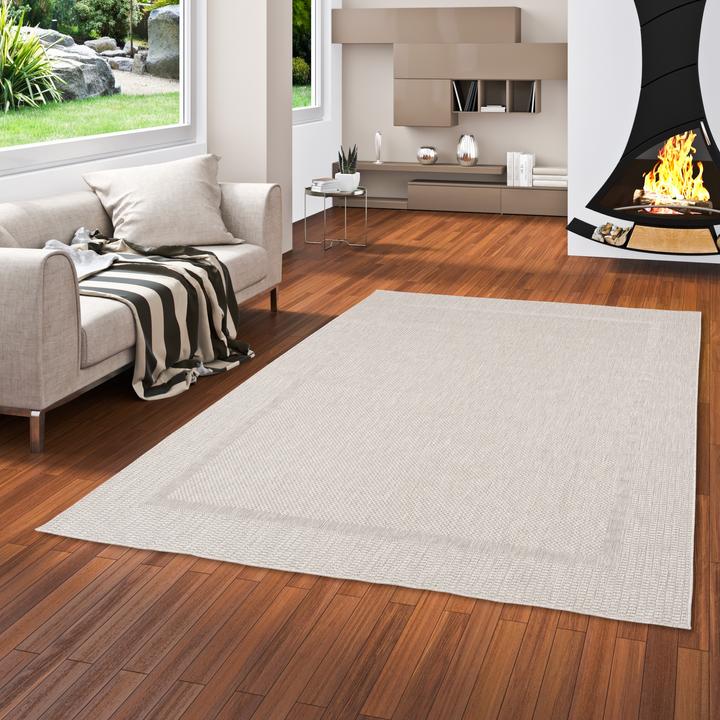 Image du produit Pergamon In & Outdoor Tapis Natur Valencia Bordüre (80 x 150 cm)