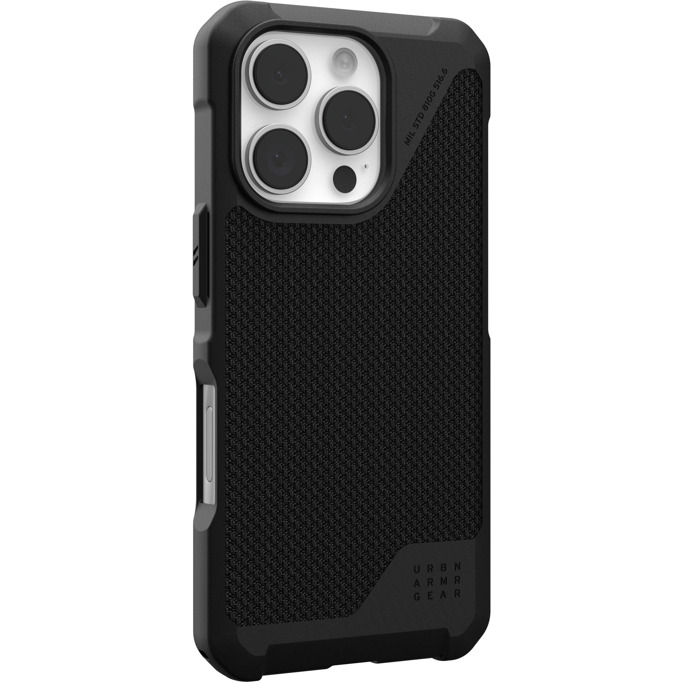 UAG Metropolis LT Magsafe (Apple iPhone 16 Pro), Smartphone Hülle, Schwarz