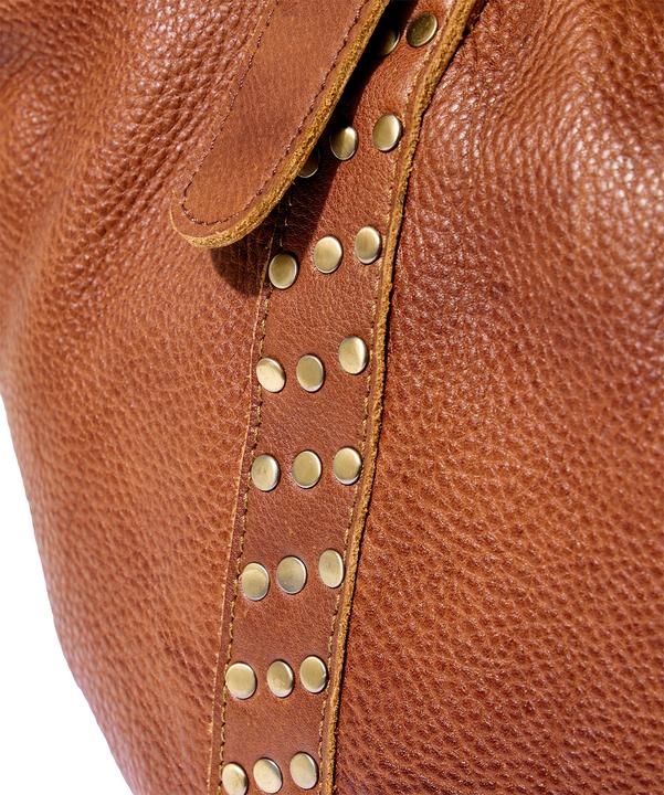 Actual product image Joe Browns Studded Buckle Washed Leather Bag
