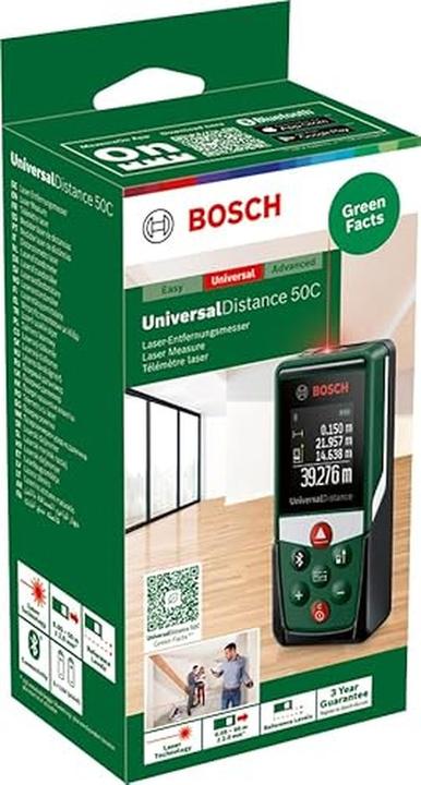 Produktbild Bosch Home & Garden UniversalDistance 50C (50 m, 635 nm)