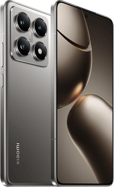 Actual product image Xiaomi 14T Pro (512 GB, Titan Gray, 6.67", Dual SIM, 5G)