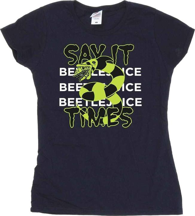 Produktbild Beetlejuice Say It 3 Times TShirt (L)