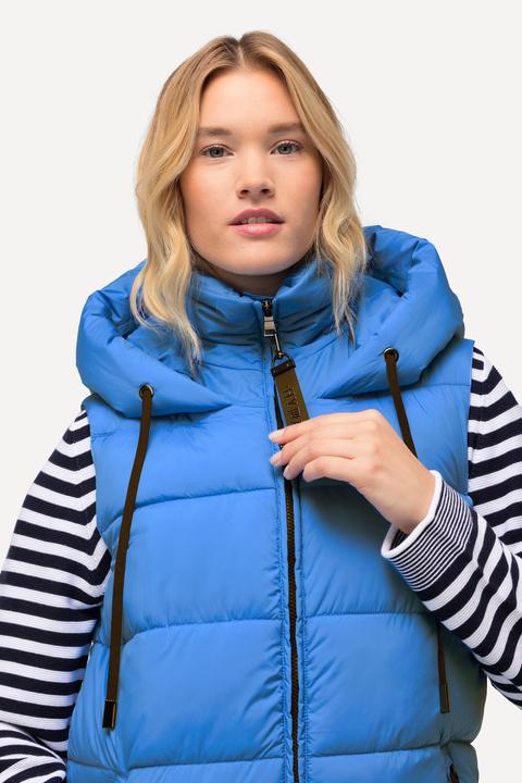 Actual product image Ulla Popken HYPRAR Long Quilted Vest (46, 48)