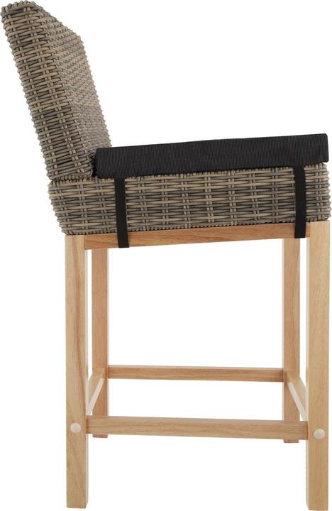 Produktbild tectake Rattan Bartisch Kutina mit 2 Stühlen Latina (96 cm)