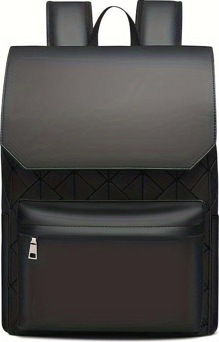 Actual product image Only-Bags.Store Men's oxford rhombus backpack, travel work commuter computer bag, large capacity backpack