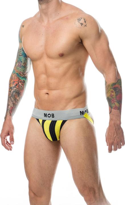 MOB Eroticwear MOB Stripe Classic Jock (S)