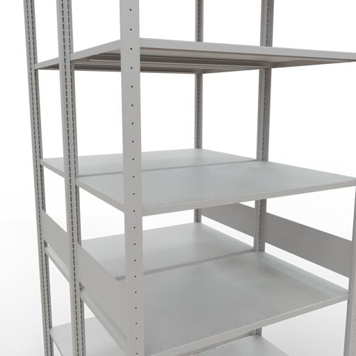 Actual product image Schulte Lagertechnik Double basic shelf MULTIplus150